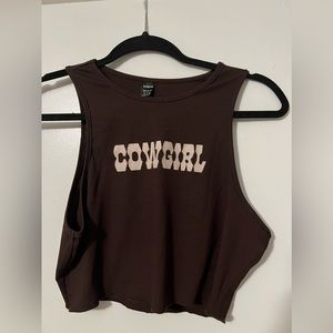 Cowgirl Crop Tank